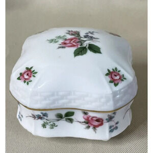 Melodies Heritage‎ House Musical Trinket Box Porcelain The Way We Were Roses